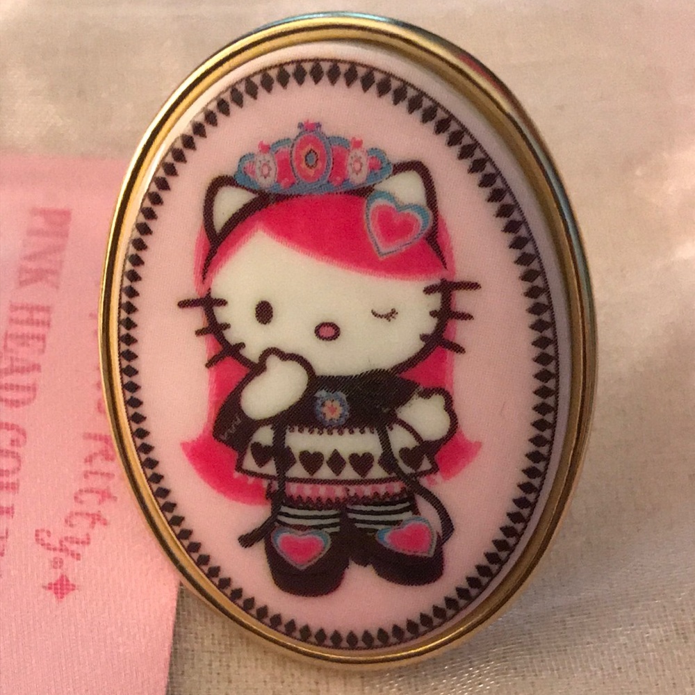 NWT Tarina Tarantino Pink Head Ring